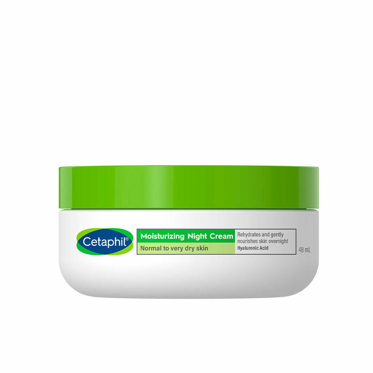 Night Cream Cetaphil Cetaphil 88 ml 48 ml Moisturizing skincare packaging