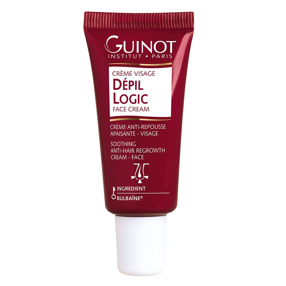 Facial Cream Guinot Dépil Logic 15 ml for Women skincare packaging