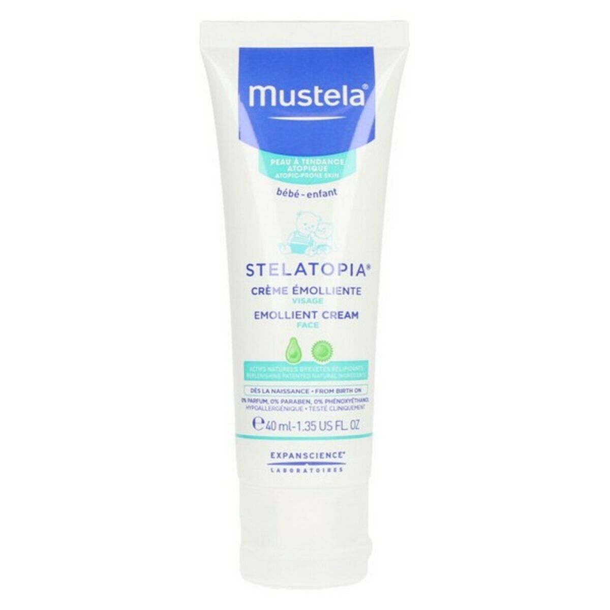 Facial Cream Mustela Le1572 40 ml skincare packaging