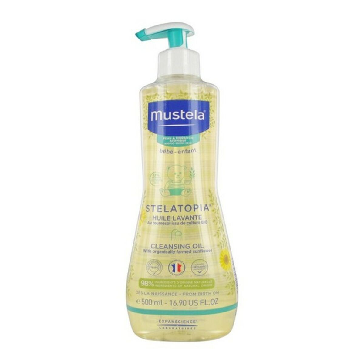 Bath Gel Mustela LE4306 500 ml skincare packaging