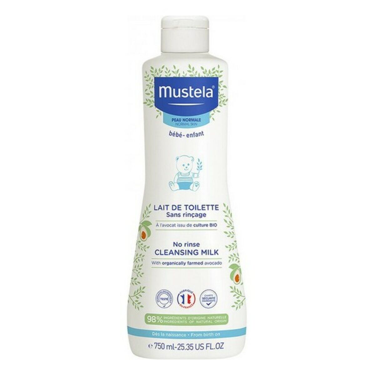 Moisturising Lotion Mustela 3A4LiuJoBonnie5BootieNappaBlac 750 ml for Women skincare packaging