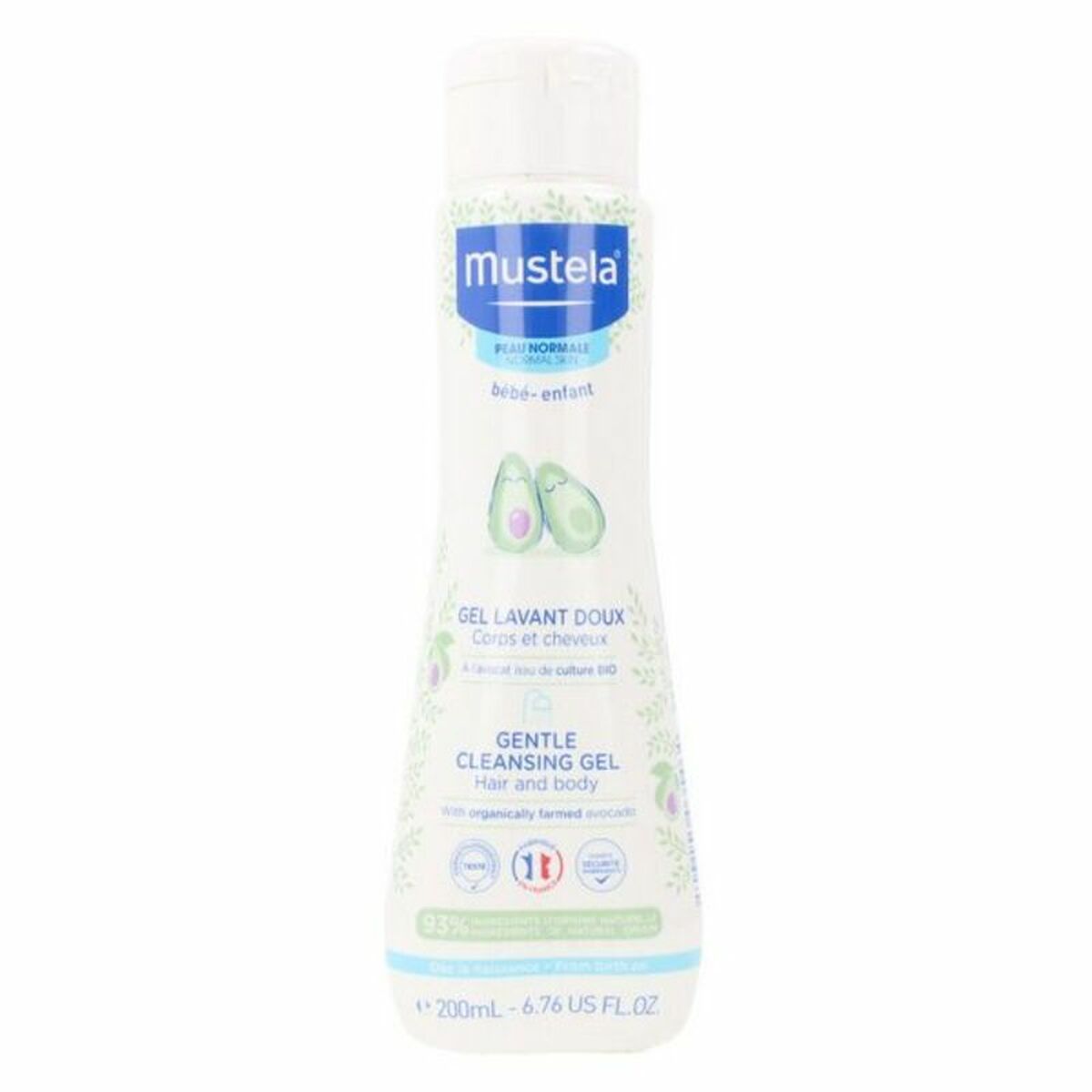 Bath Gel Mustela Niño 200 ml skincare packaging