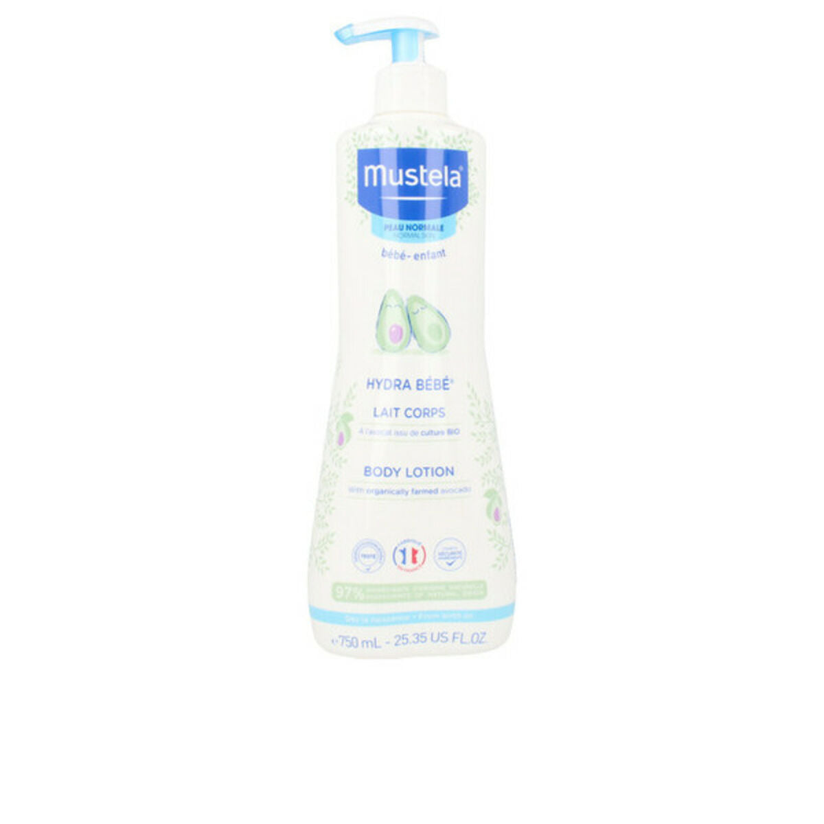 Body Milk Mustela Niño 750 ml product packaging