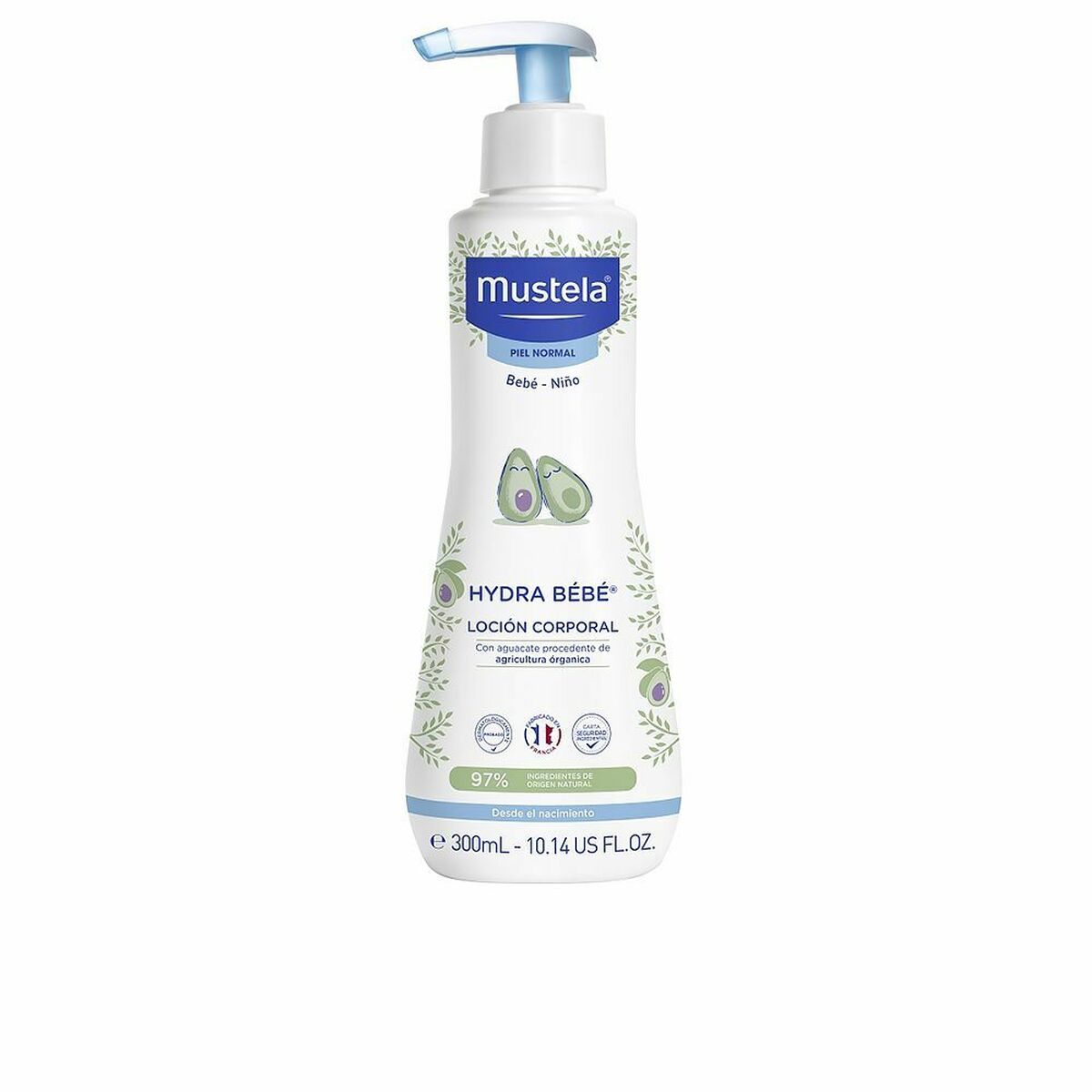 Body Lotion Mustela MUS0100009/2 300 ml Avocado skincare packaging