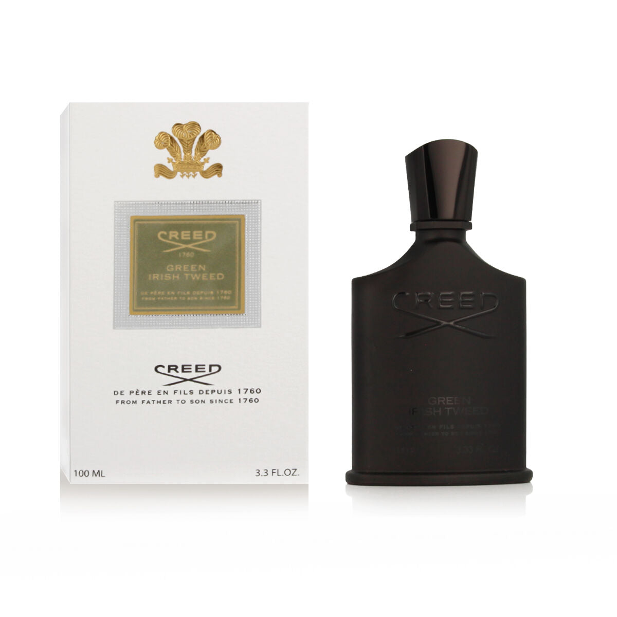 Men's Perfume Creed Green Irish Tweed EDP 100 ml for Men bottle