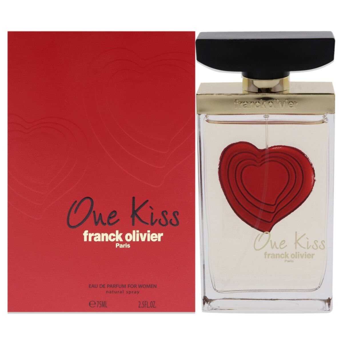 Women's Perfume Franck Olivier One Kiss 75 ml for Women product packaging