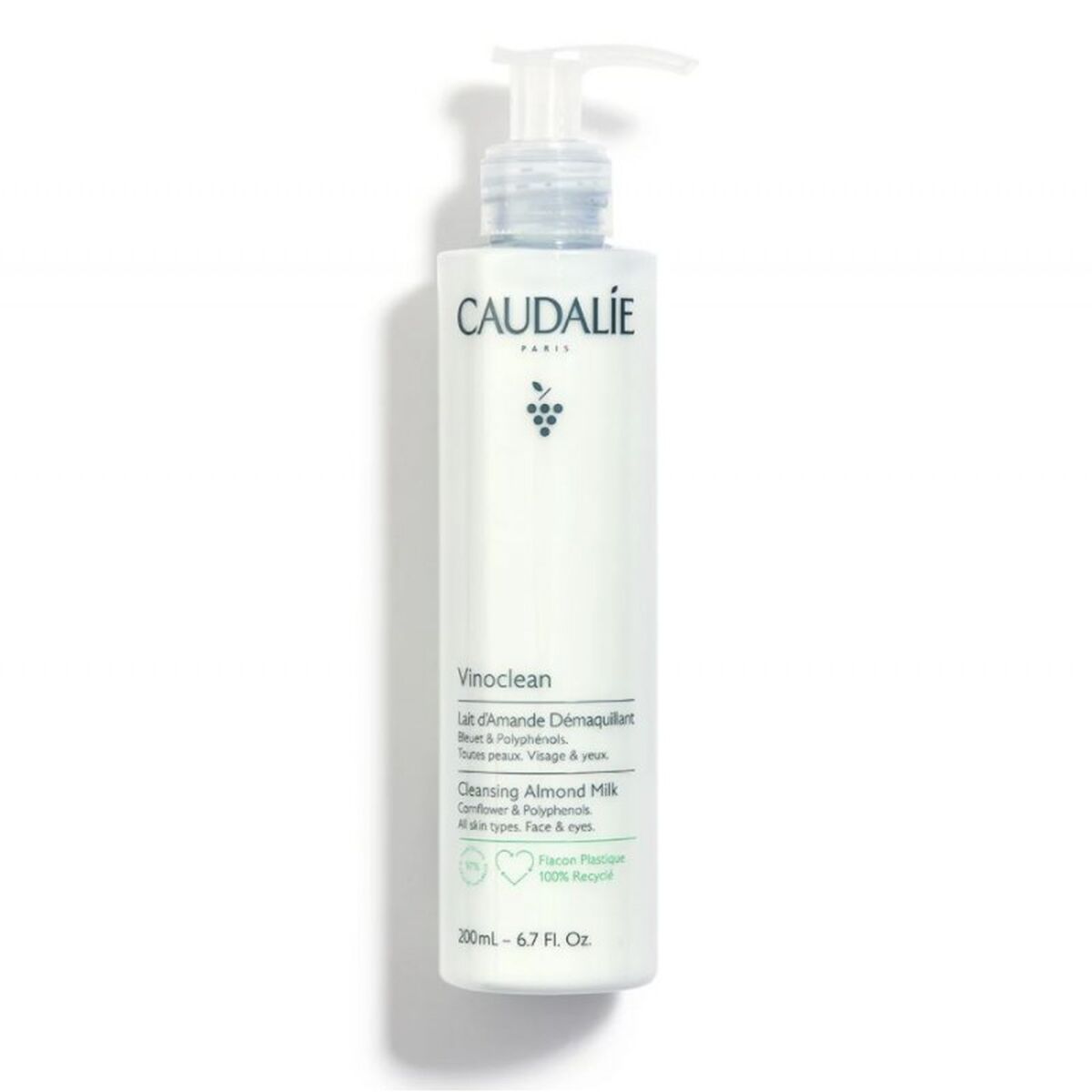 Facial Make Up Remover Caudalie VINOCLEAN 200 ml product packaging