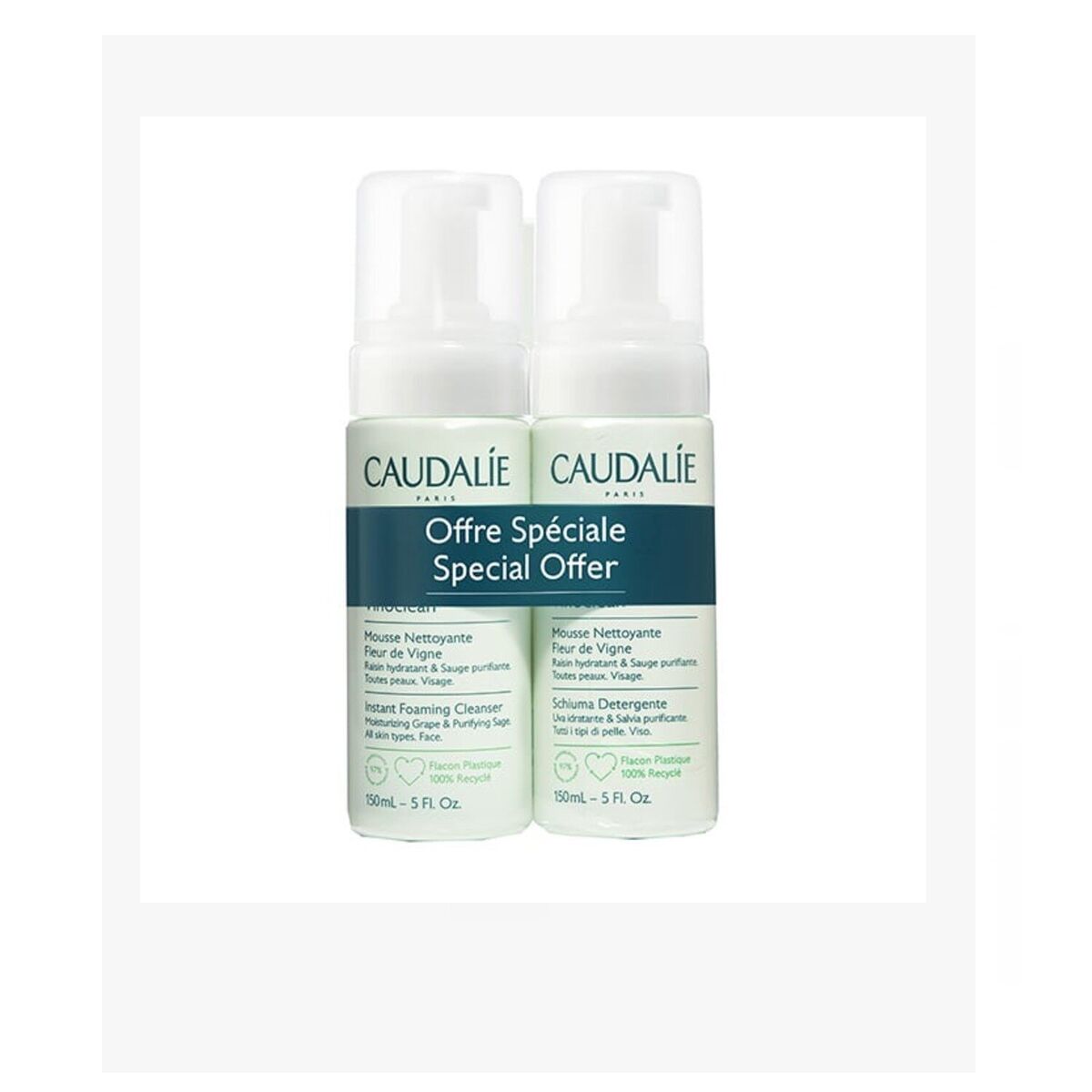 Body Lotion Caudalie VINOCLEAN 150 ml skincare packaging