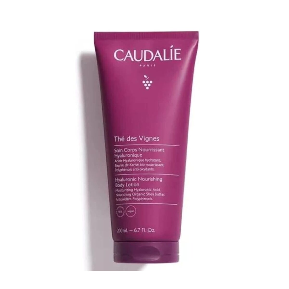 Body Lotion Caudalie THÉ DES VIGNES 200 ml for Women skincare packaging