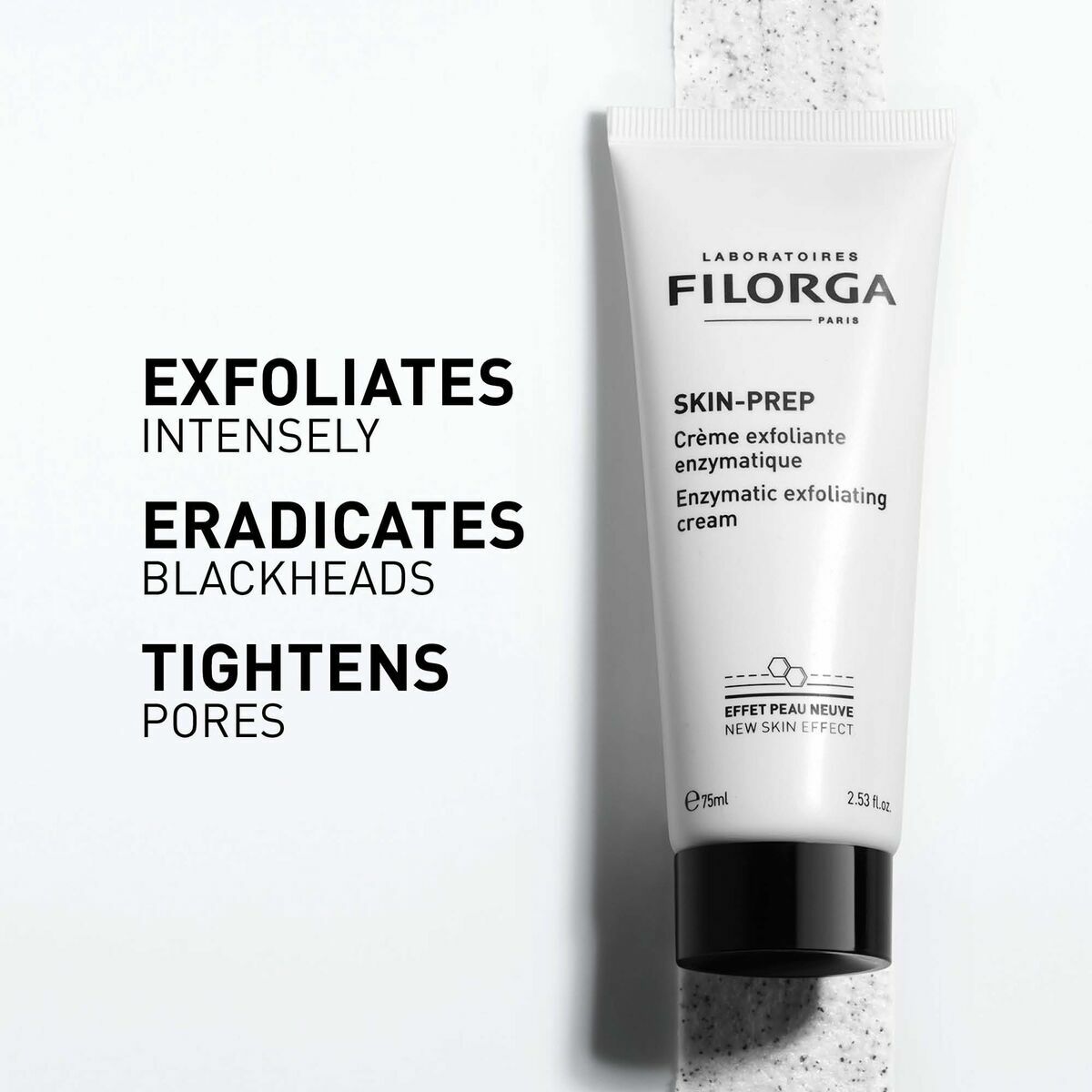 Facial Exfoliator Filorga SKIN-PREP 75 ml for Women product packaging