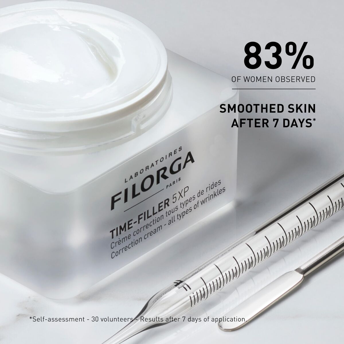 Facial Cream Filorga TIME-FILLER 50 ml for Women skincare packaging