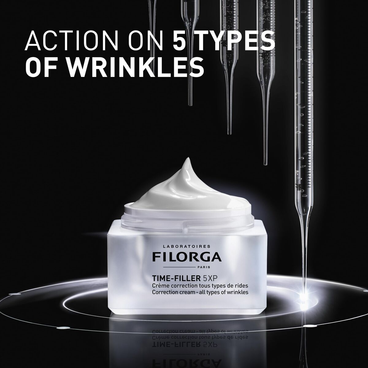 Facial Cream Filorga TIME-FILLER 50 ml for Women skincare packaging