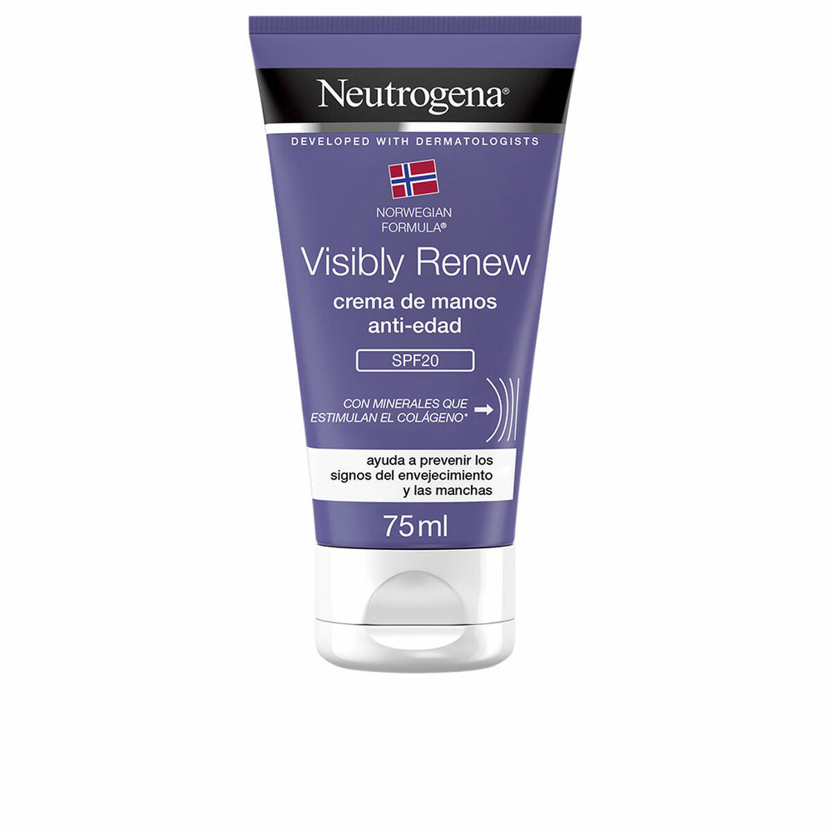 Hand Cream Neutrogena Crema De Manos Visibly Renew 75 ml skincare packaging