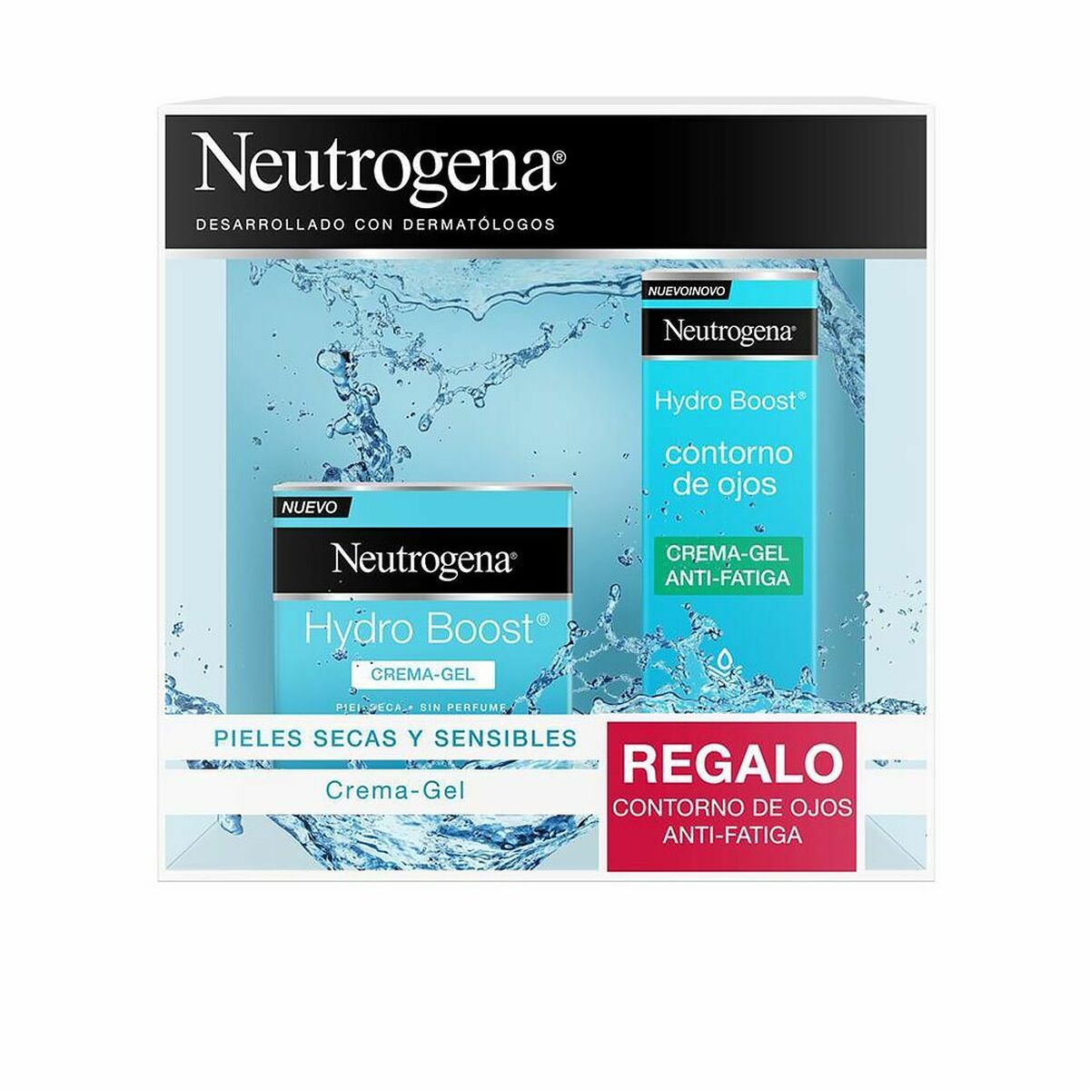 Eye Area Cream Neutrogena Cream 2 Pieces skincare packaging