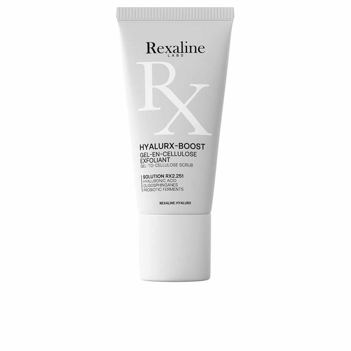 Exfoliating Facial Gel Rexaline HYALURX 15 ml for Women skincare packaging