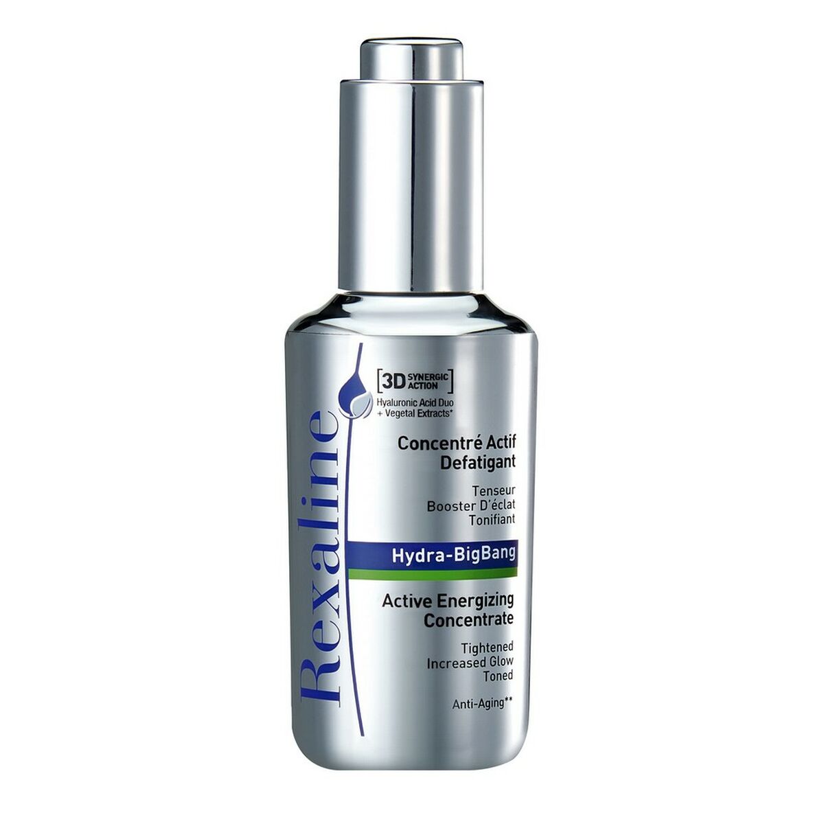Anti-fatigue Serum Rexaline D Bigbang Concentrated Energizing 30 ml serum bottle