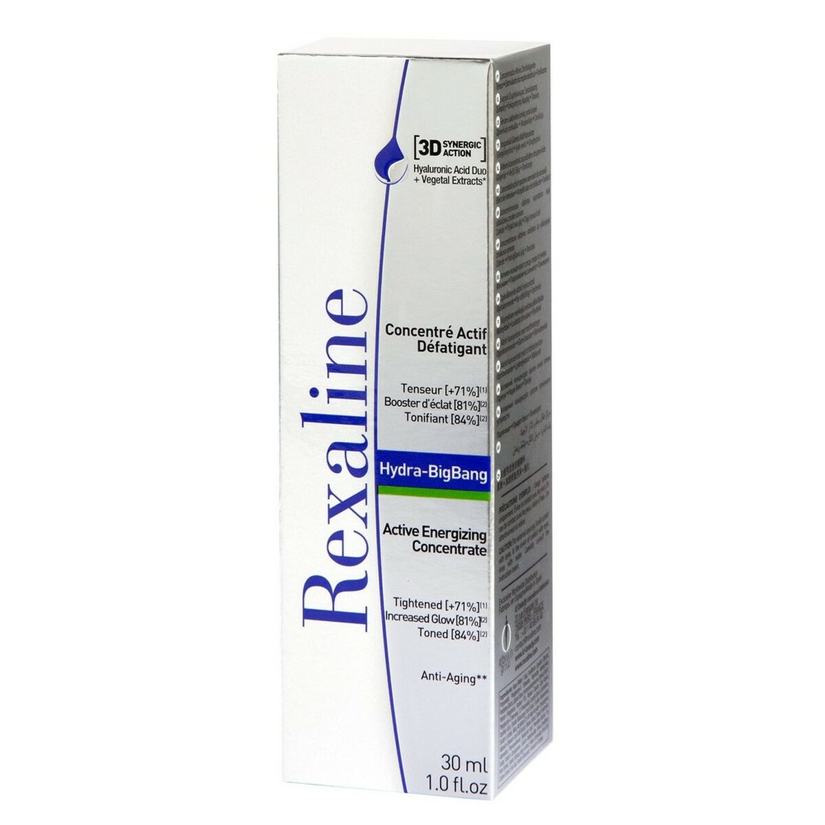 Anti-fatigue Serum Rexaline D Bigbang Concentrated Energizing 30 ml serum bottle