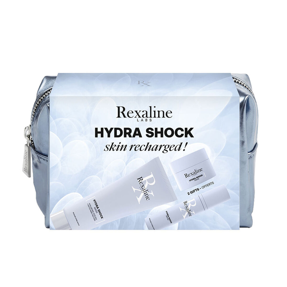 Women's Cosmetics Set Rexaline HYDRA SHOCK 4 Pieces product packaging