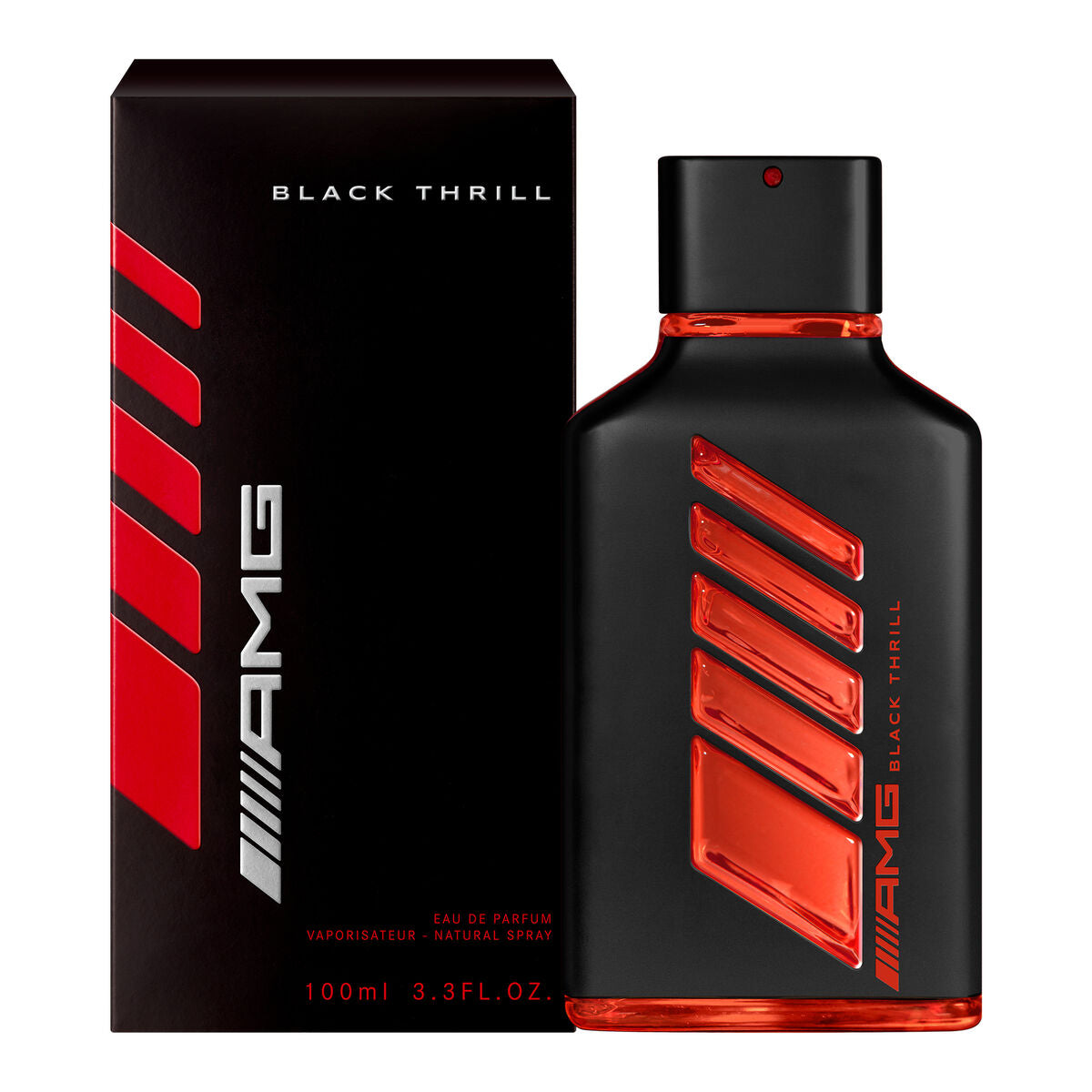 Men's Perfume Mercedes Benz Amg Black Thrill EDP 100 ml for Men bottle