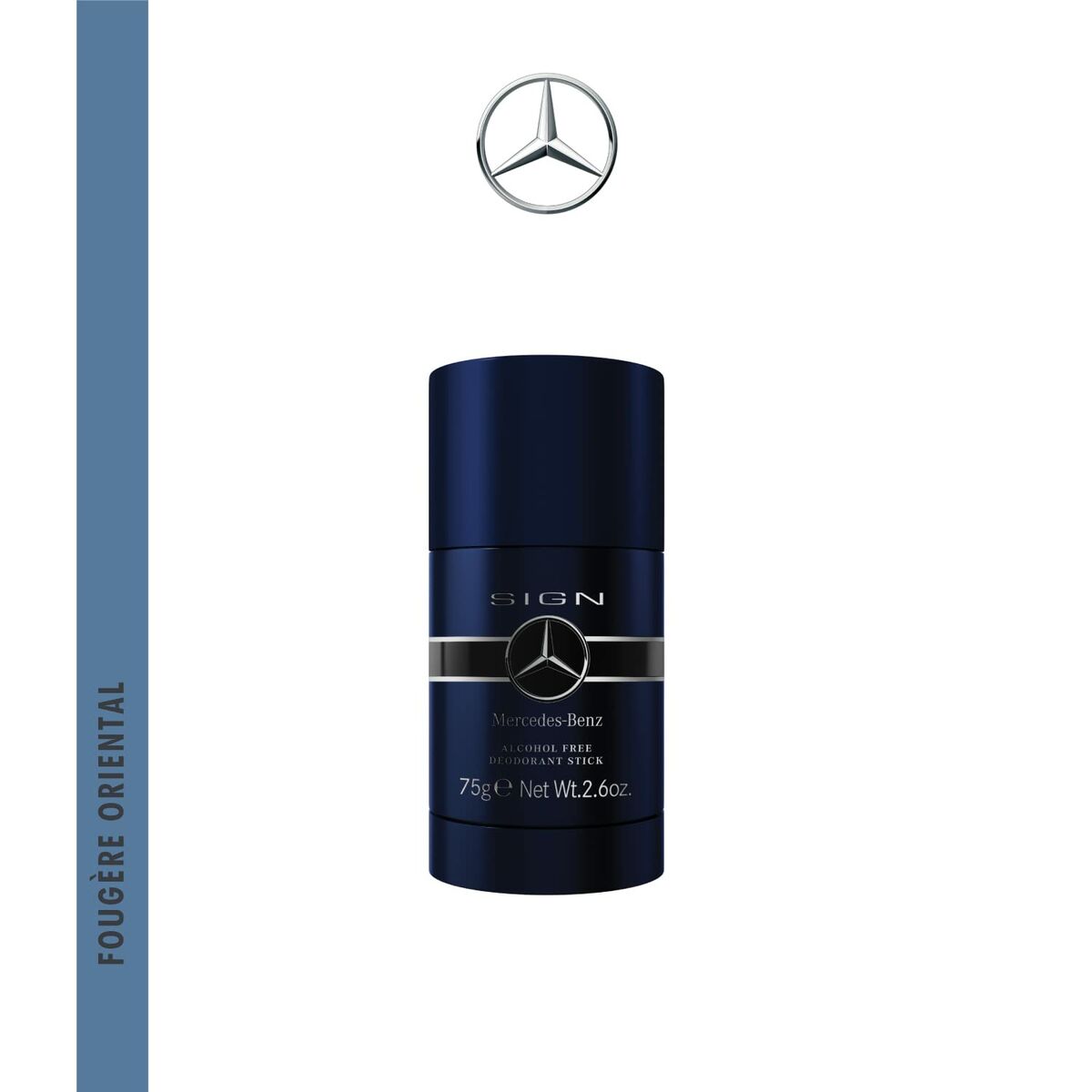 Deodorant Mercedes Benz Sign 75 g for Men product packaging