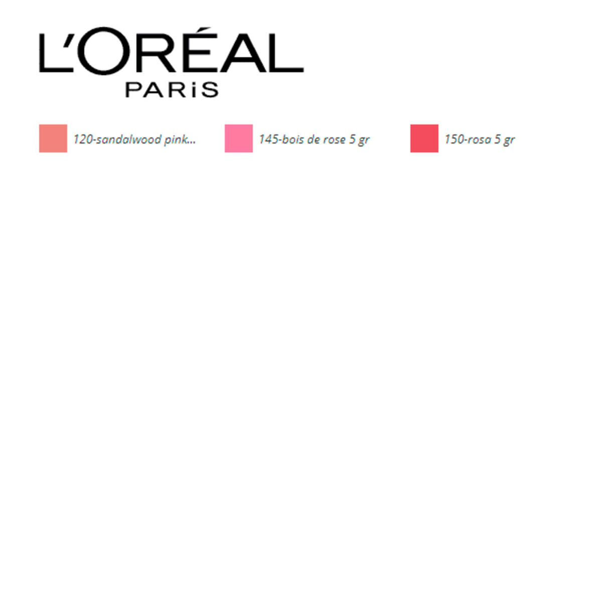 Blush Accord Parfait L'Oreal Make Up (5 g) makeup packaging