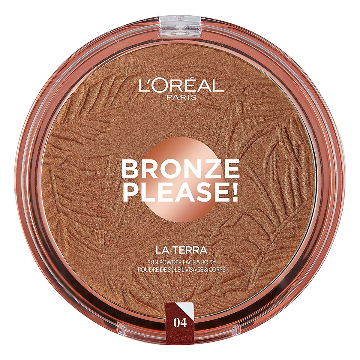 Bronzing Powder Bronze Please! L'Oreal Make Up 18 g makeup packaging