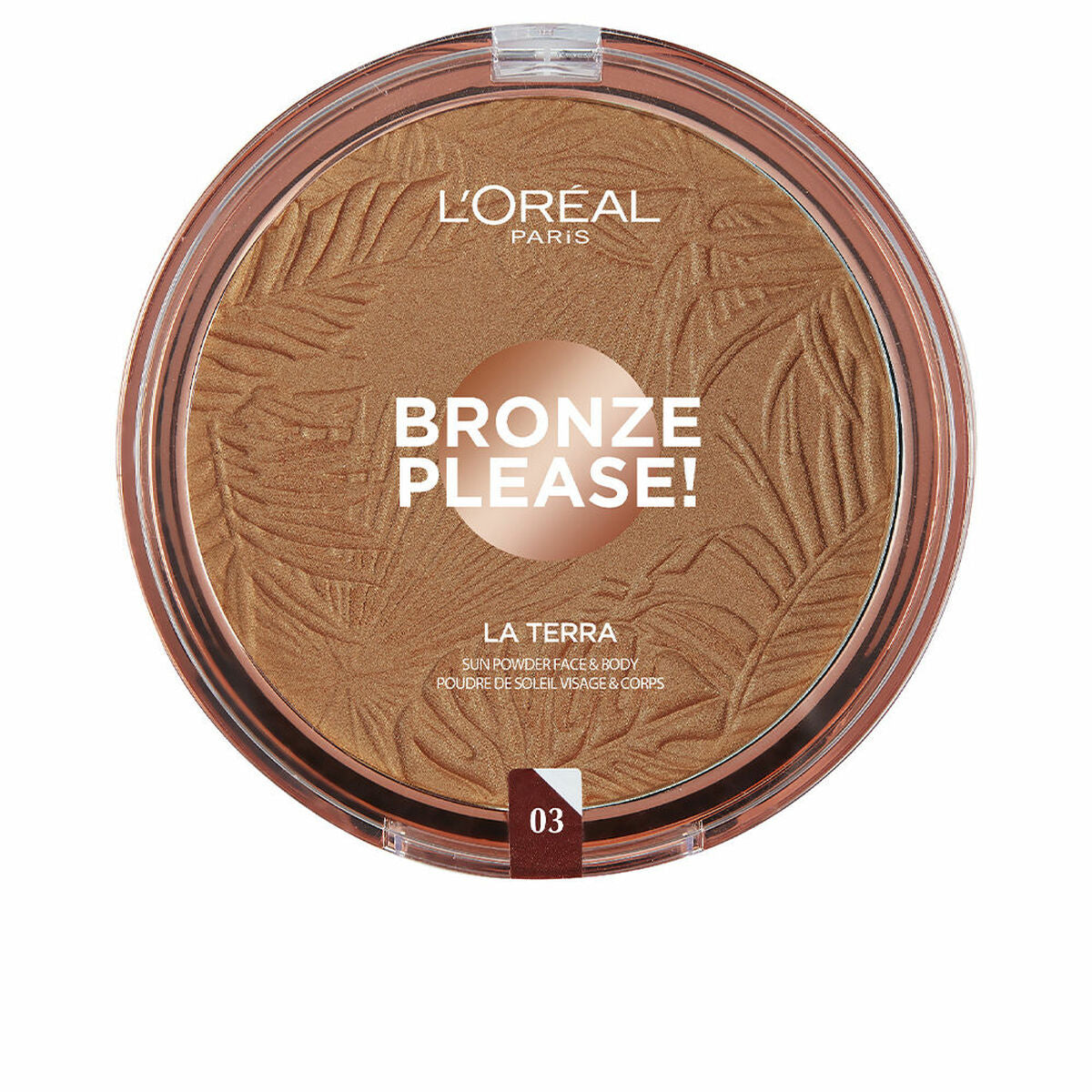 Bronzing Powder Bronze Please! L'Oreal Make Up 18 g makeup packaging