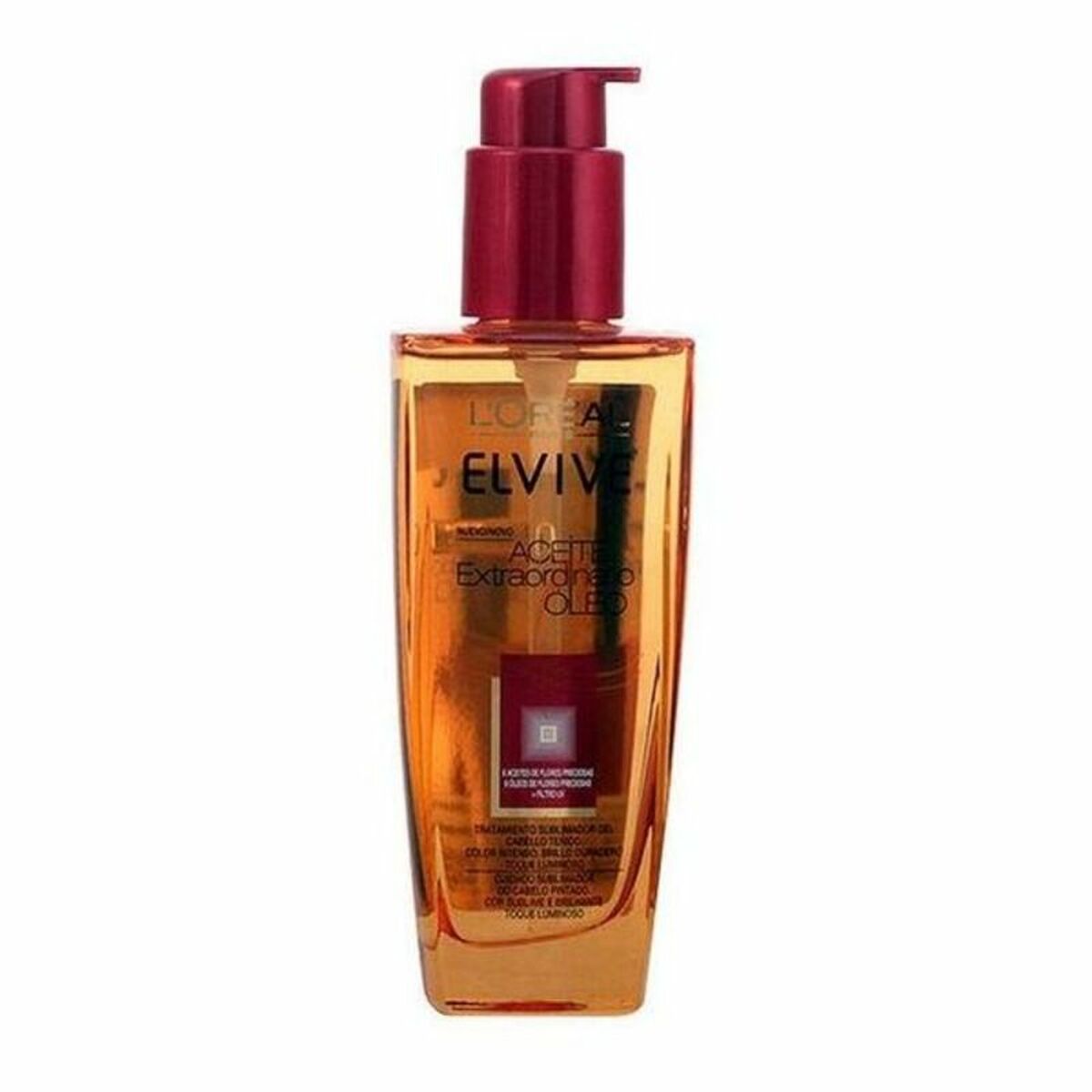 Moisturising Oil L'Oreal Make Up Elvive 100 ml product packaging