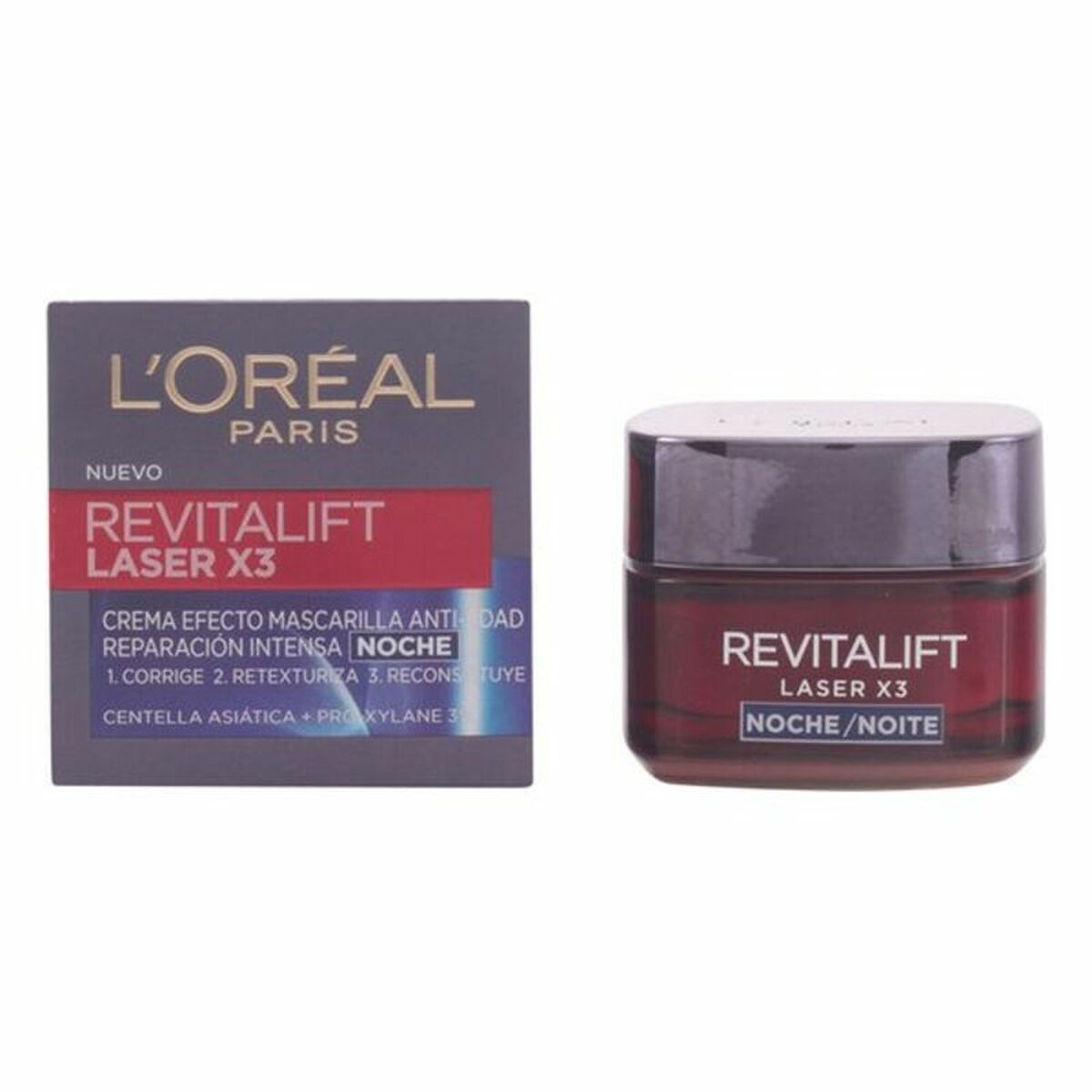 Night Cream Revitalift Laser L'Oreal Make Up skincare packaging