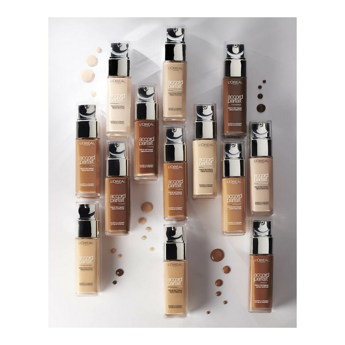 Liquid Make Up Base L'Oreal Make Up Accord Parfait W Nº 7.D/W 30 ml product packaging