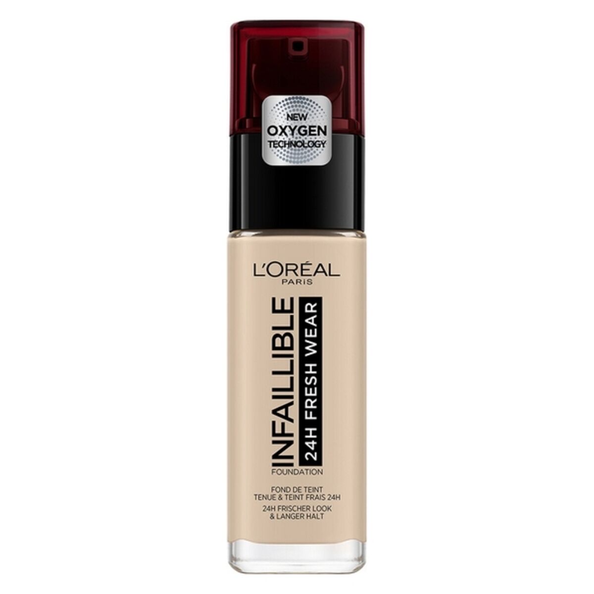 Liquid Make Up Base Infaillible 24H L'Oreal Make Up (30 ml) (30 m) (30 ml) product packaging