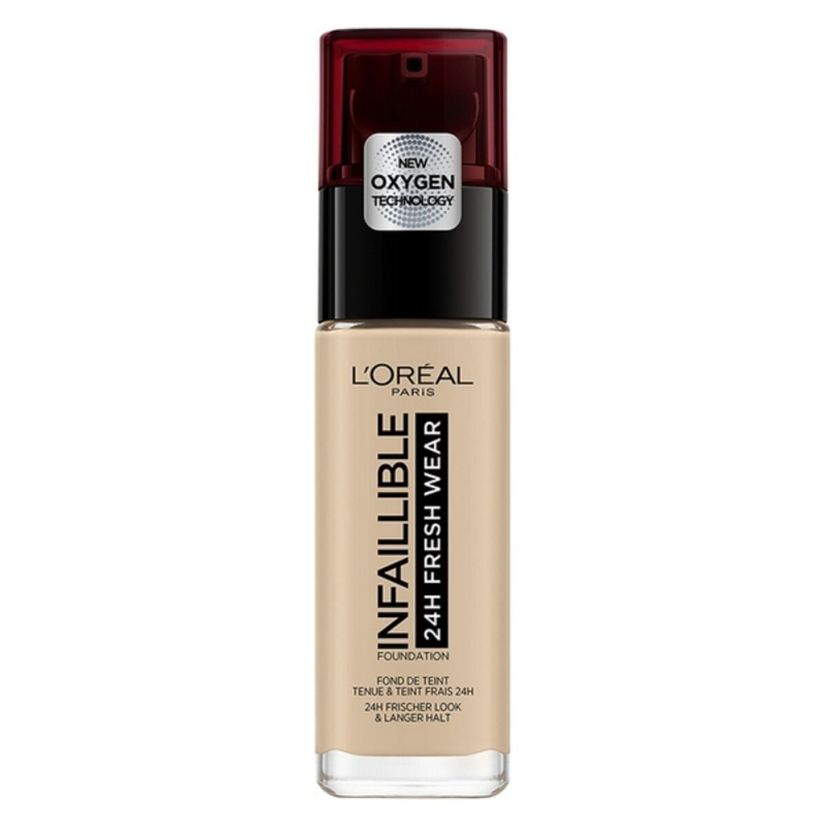 Liquid Make Up Base Infaillible 24H L'Oreal Make Up (30 ml) (30 m) (30 ml) product packaging
