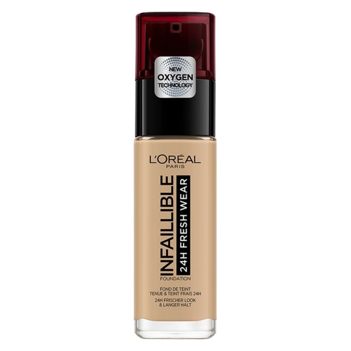 Liquid Make Up Base Infaillible 24H L'Oreal Make Up (30 ml) (30 m) (30 ml) product packaging