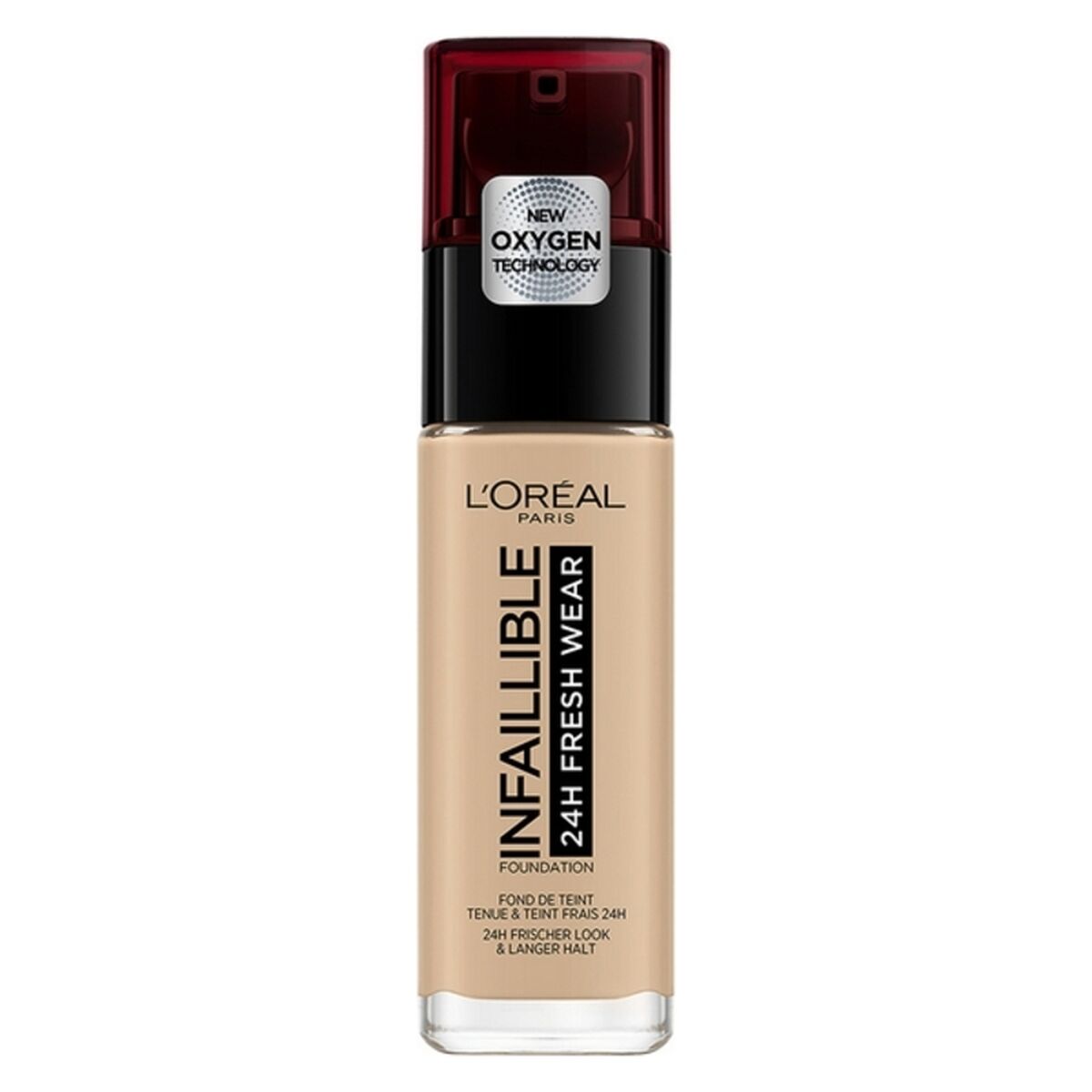 Liquid Make Up Base Infaillible 24H L'Oreal Make Up (30 ml) (30 m) (30 ml) product packaging