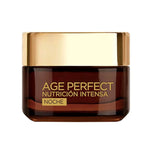 Anti-Wrinkle Night Cream L'Oreal Make Up Age Perfect Nutricion Intensa 50 ml for Women skincare packaging