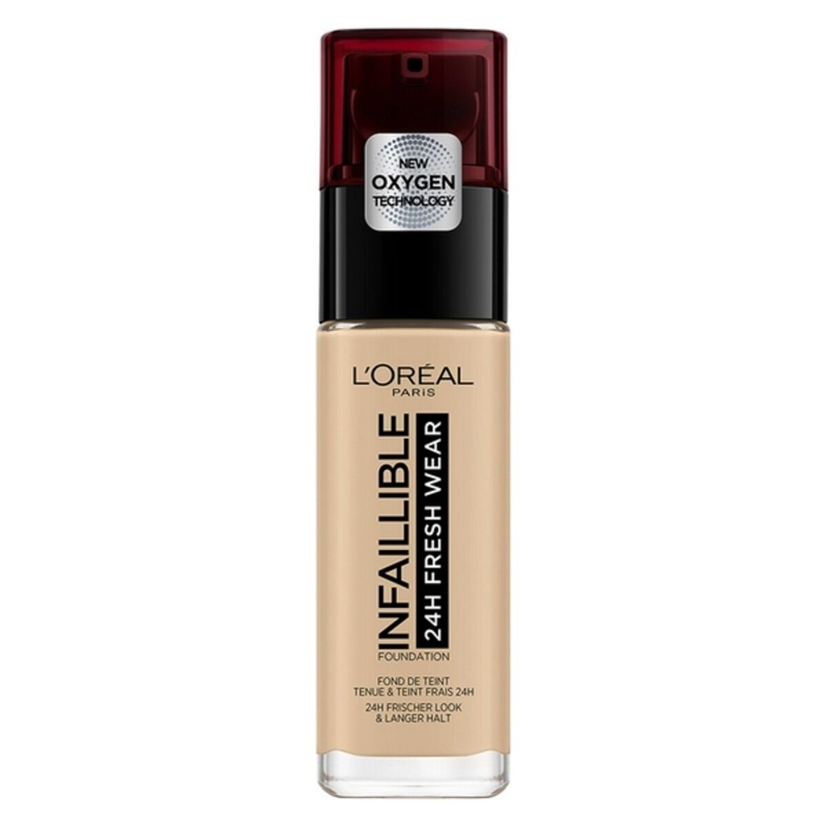 Liquid Make Up Base Infaillible 24H L'Oreal Make Up (30 ml) (30 m) (30 ml) product packaging