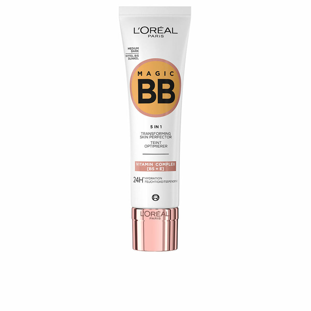 Crème Make-up Base L'Oreal Make Up Magic Bb Medium Dark Spf 10 30 ml product packaging