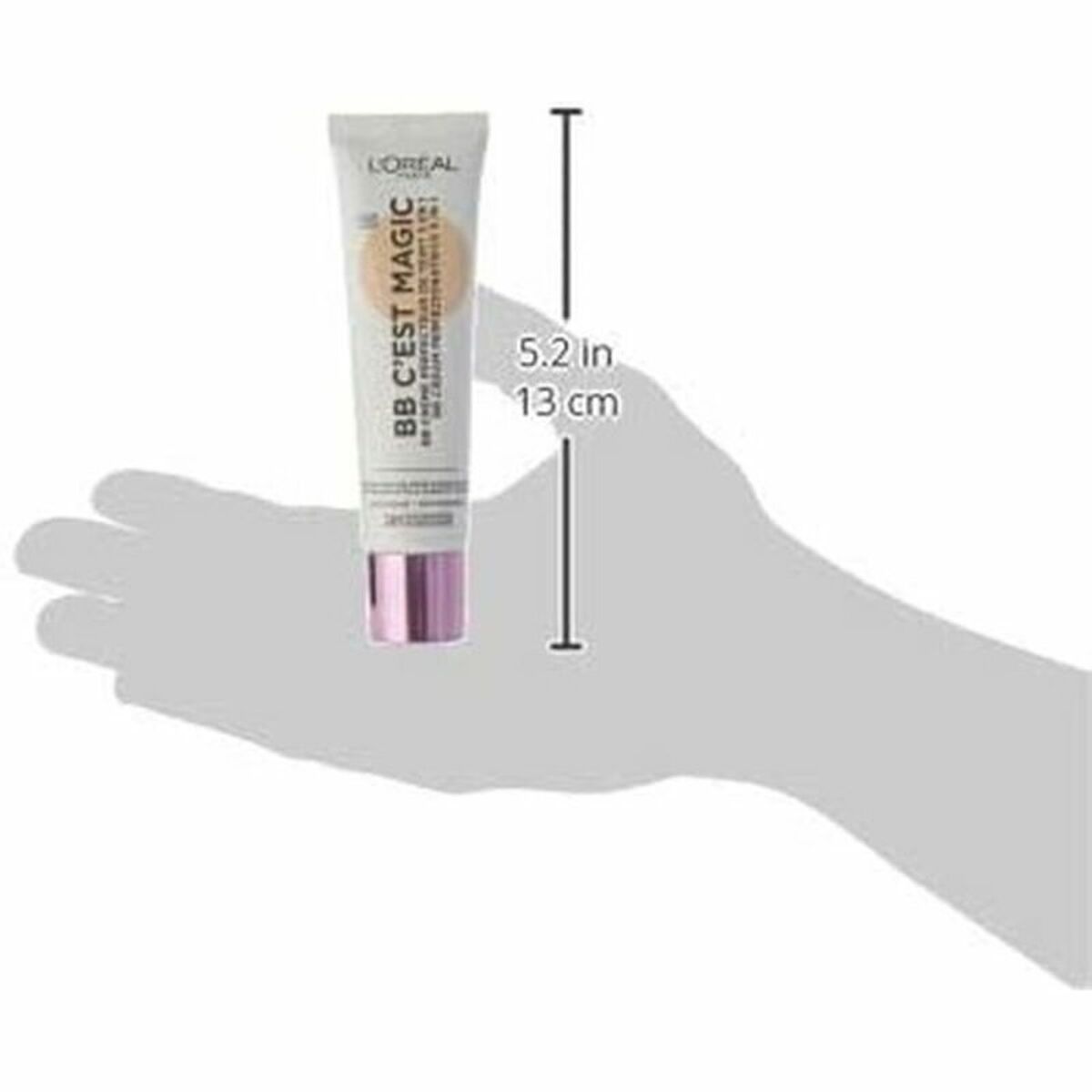 Hydrating Cream with Colour L'Oreal Make Up A9827400 Beige Spf 20 30 ml skincare packaging