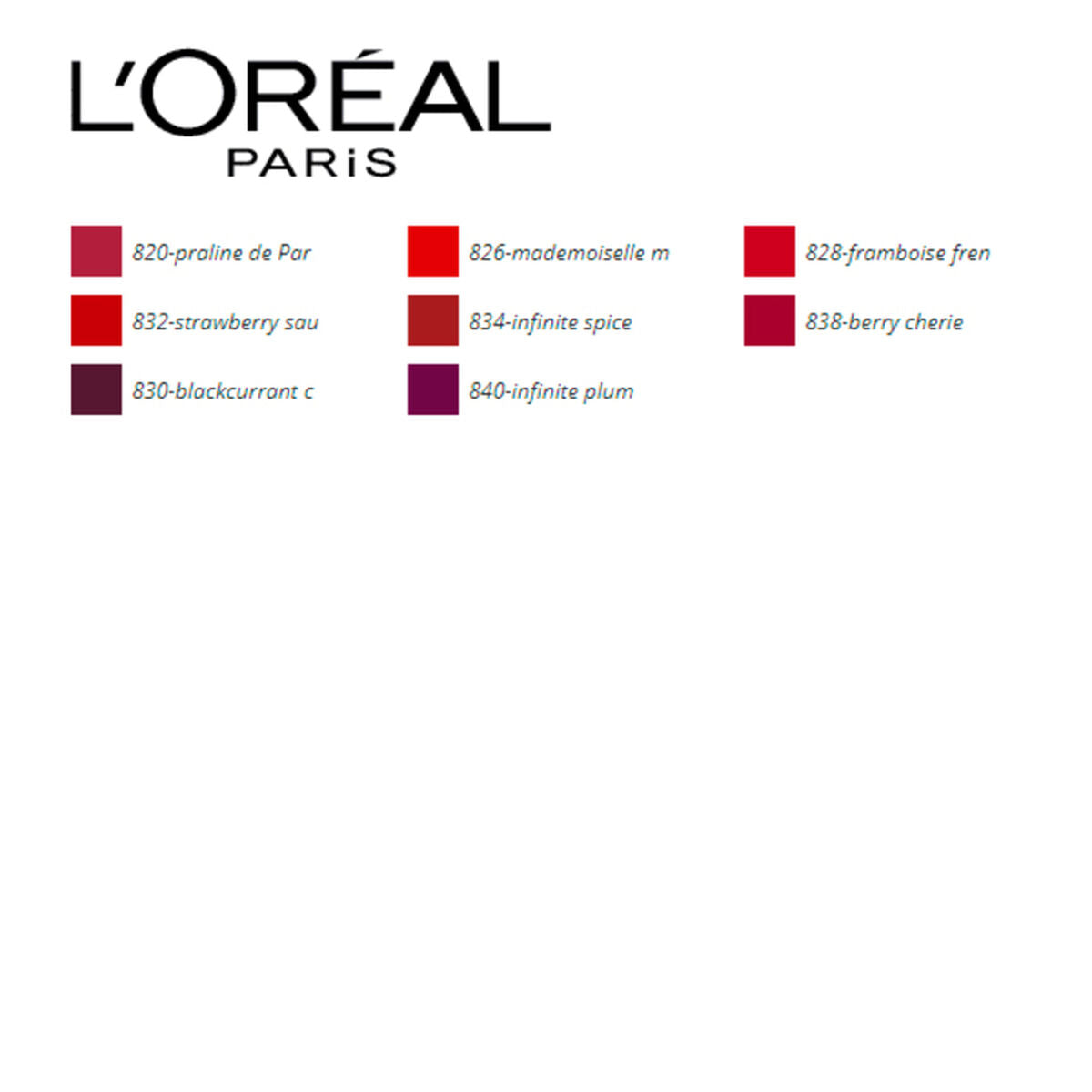 Lipstick Les Macarons L'Oreal Make Up (7,6 ml) 8 ml 7.6 ml makeup packaging