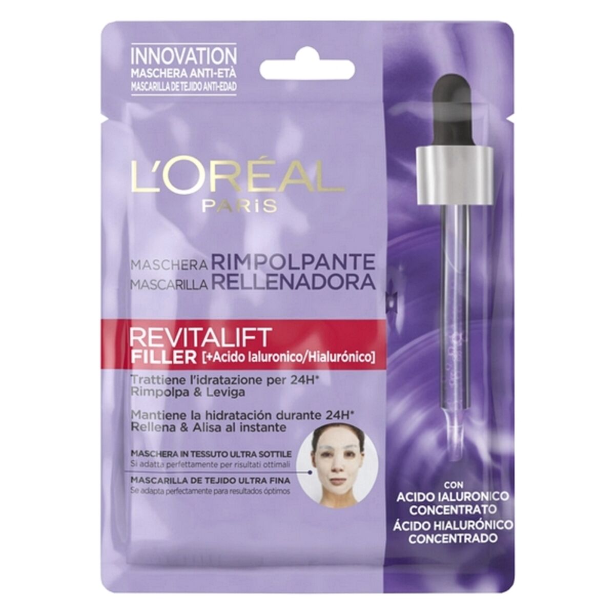 Facial Mask L'Oreal Make Up A9995100 30 g for Women mask packaging