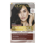 Dye No Ammonia L'Oreal Make Up Excellence 2u-darkest brunette Nº 2u-Darkest Brunette (5 Units) product packaging