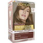 Permanent Dye L'Oreal Make Up Excellence Blonde Nº 7u-Blonde (5 Units) product packaging