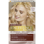 Permanent Dye L'Oreal Make Up Excellence Light Blonde Nº 10u-Lightest Blonde (5 Units) product packaging