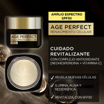 Facial Cream L'Oreal Make Up Age Perfect Cell Renewal Spf 30 50 ml for Women skincare packaging