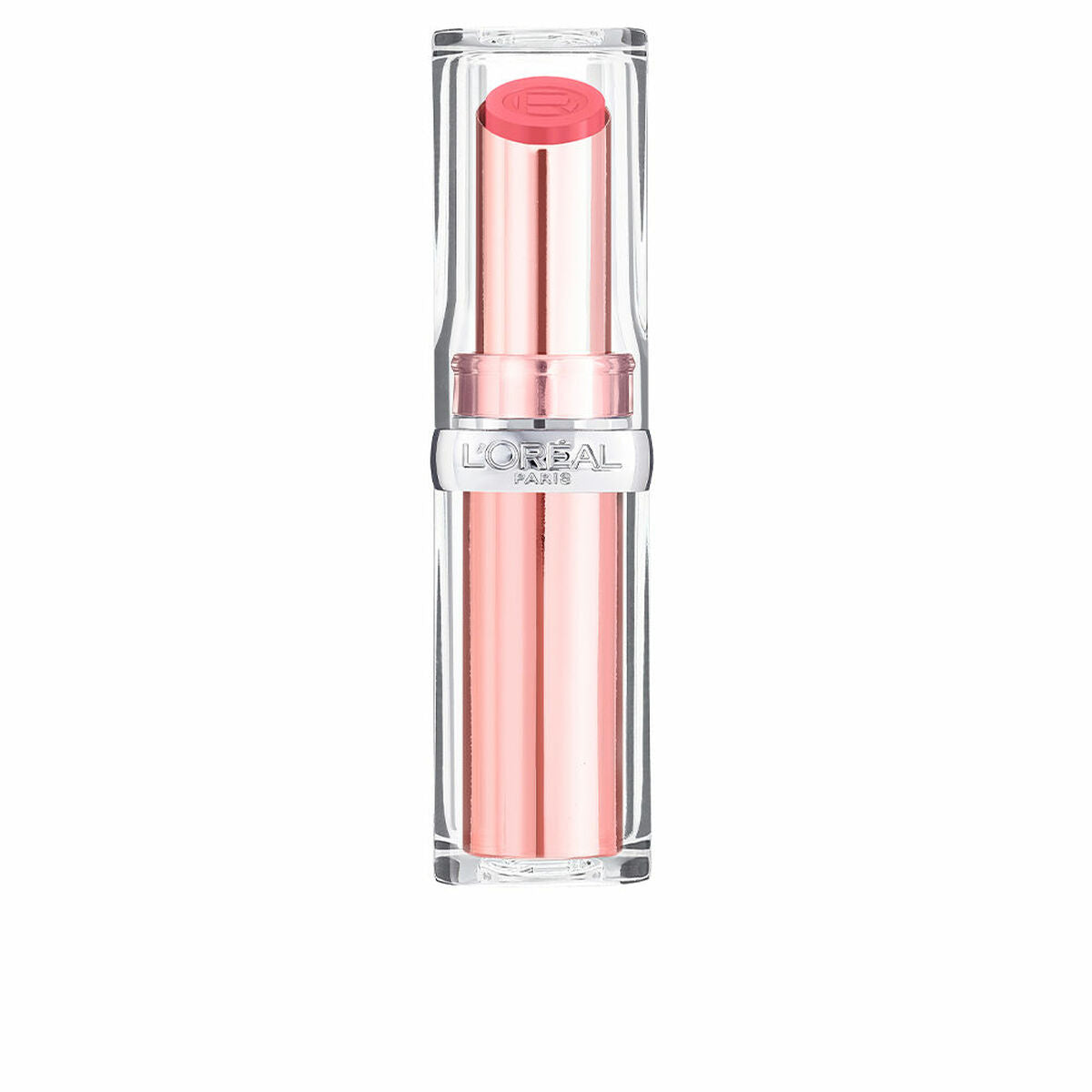Lipstick L'Oreal Make Up Glow Paradise Nº 193 Nº 193-Rose Mirage 3,8 g 3.8 g makeup packaging
