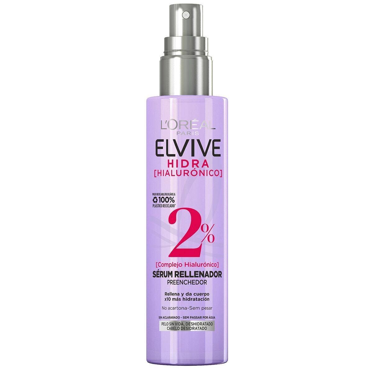 Hair Serum L'Oreal Make Up Elvive Hidra 150 ml for Women serum bottle