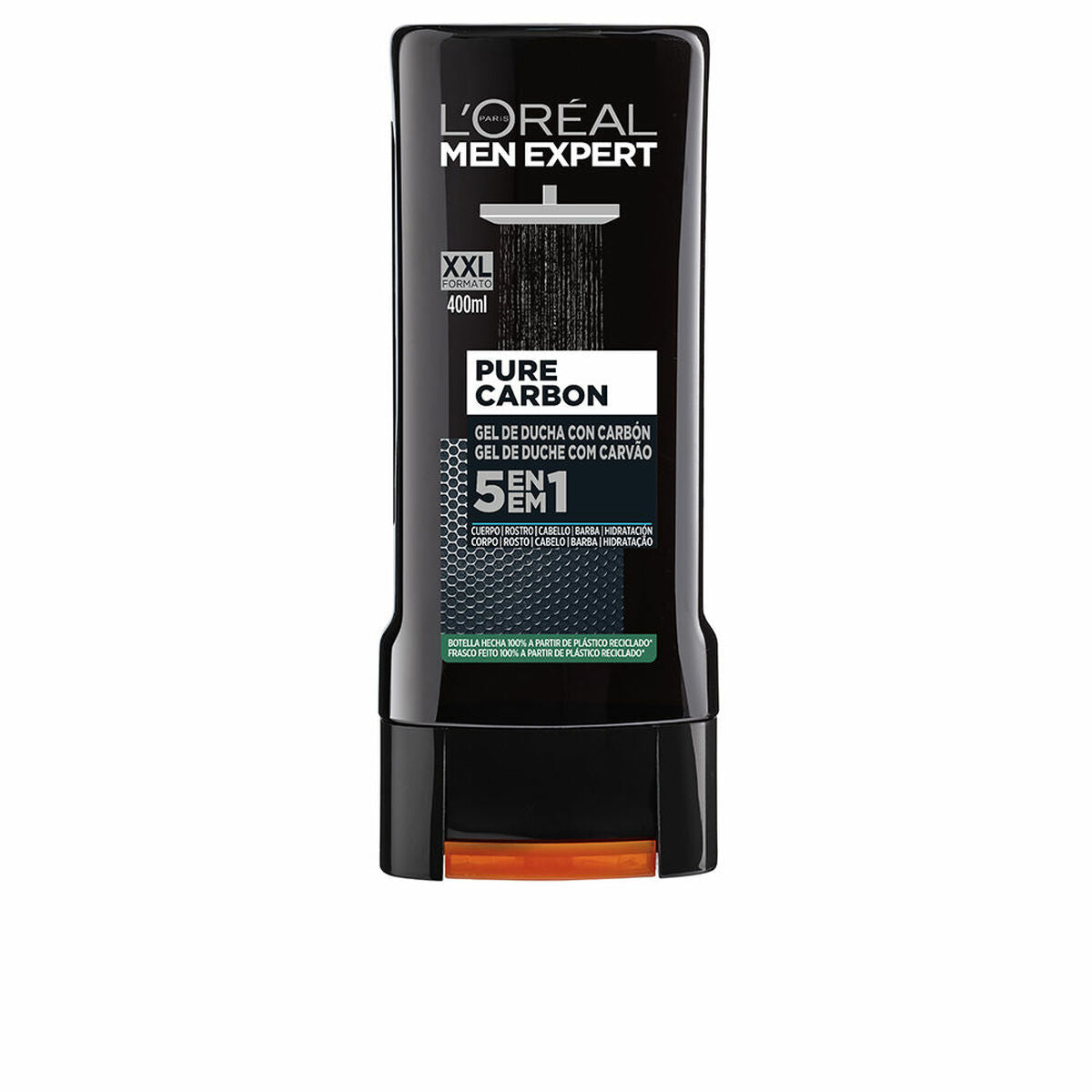 Shower Gel L'Oréal Paris Men Expert 400 ml 5-in-1 for Men skincare packaging