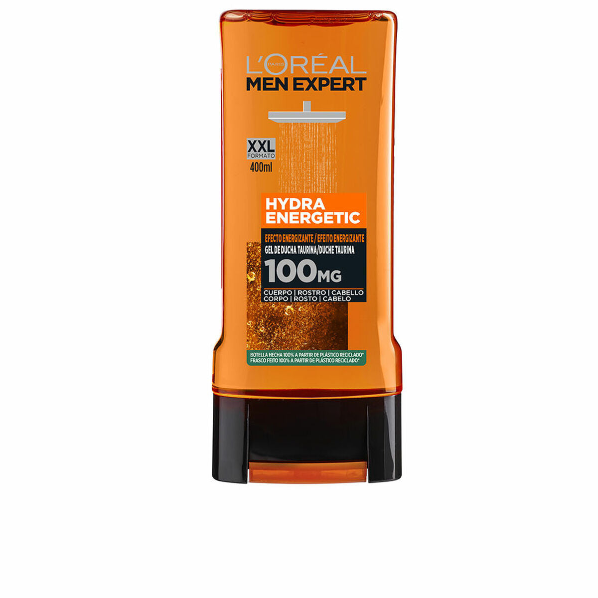 Moisturising Shower Gel L'Oreal Make Up Men Expert 400 ml Energizing for Men skincare packaging