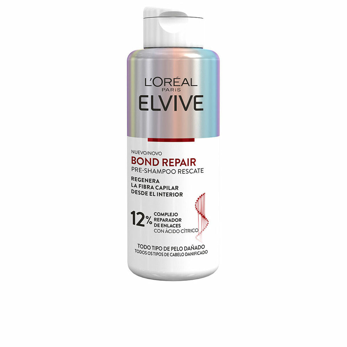 Pre-Shampoo L'Oreal Make Up Elvive Bond Repair 200 ml Strengthening Hair Care for Women shampoo bottle