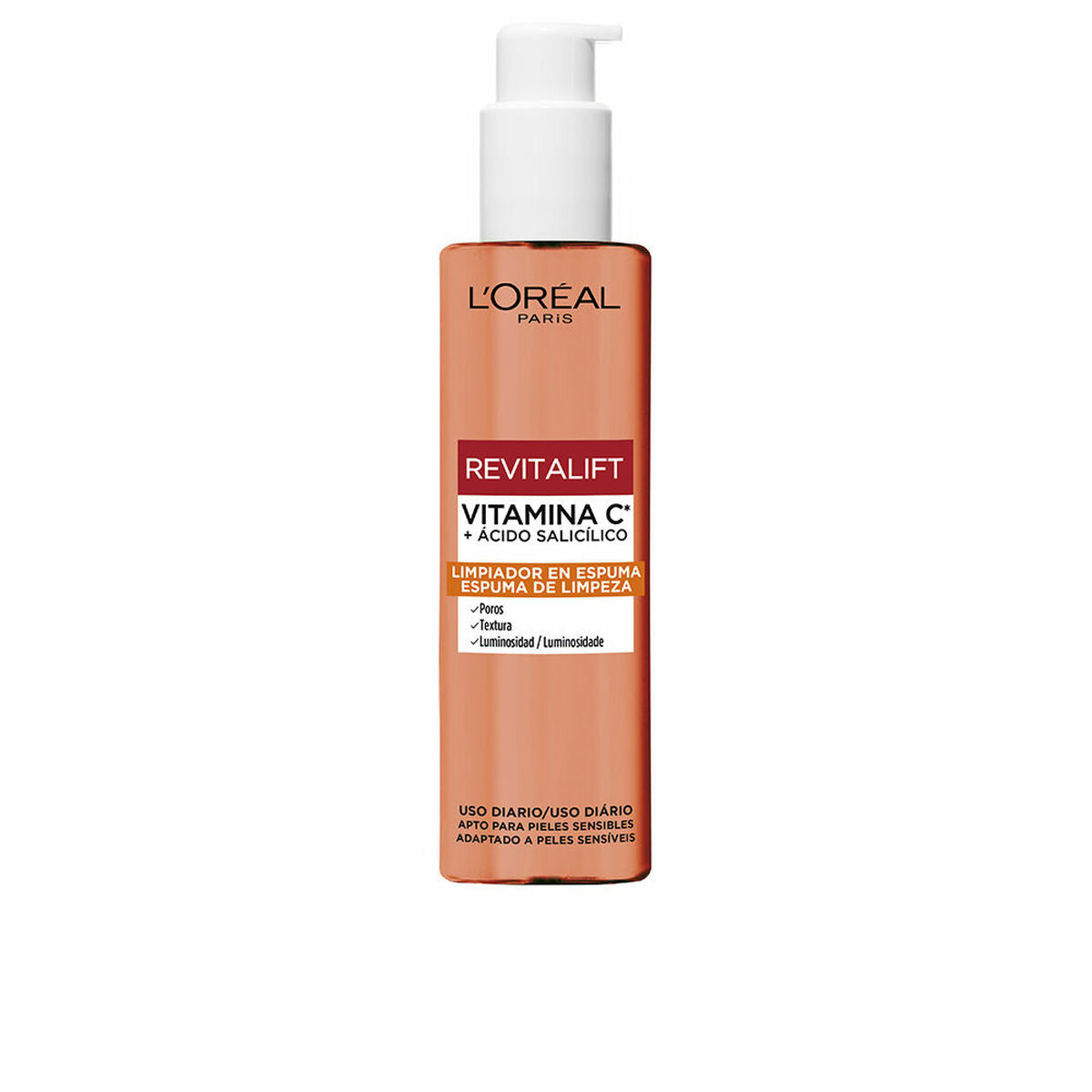 Facial Toner L'Oreal Make Up Revitalift 150 ml Vitamin C skincare packaging